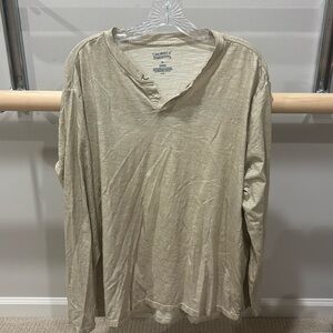 Men’s Cremieux Tan Long-Sleeve